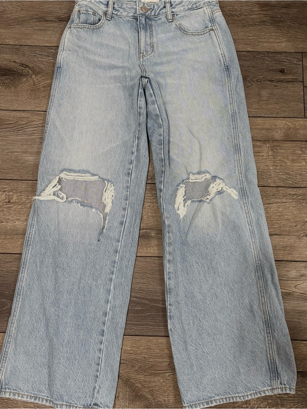 Pacsun Casey Ripped Low Rise Baggy Jeans